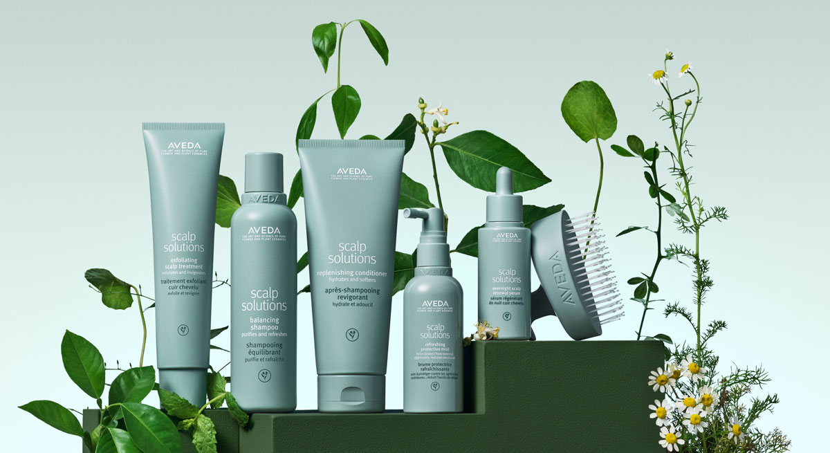 Aveda Scalp Solutions available at Salon Madeleine in Melbourne Florida